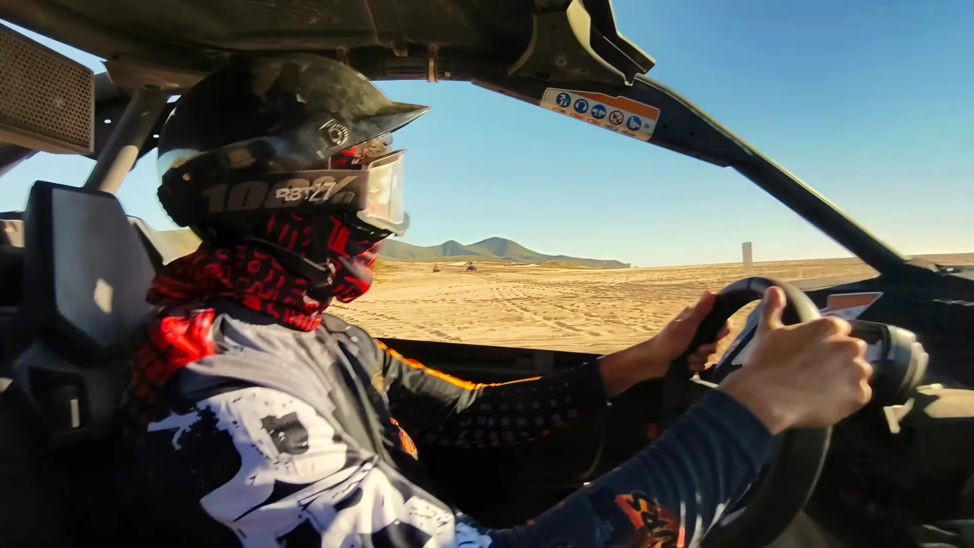 Off-road desert adventure in Baja California